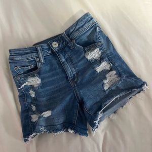 American eagle jean shorts